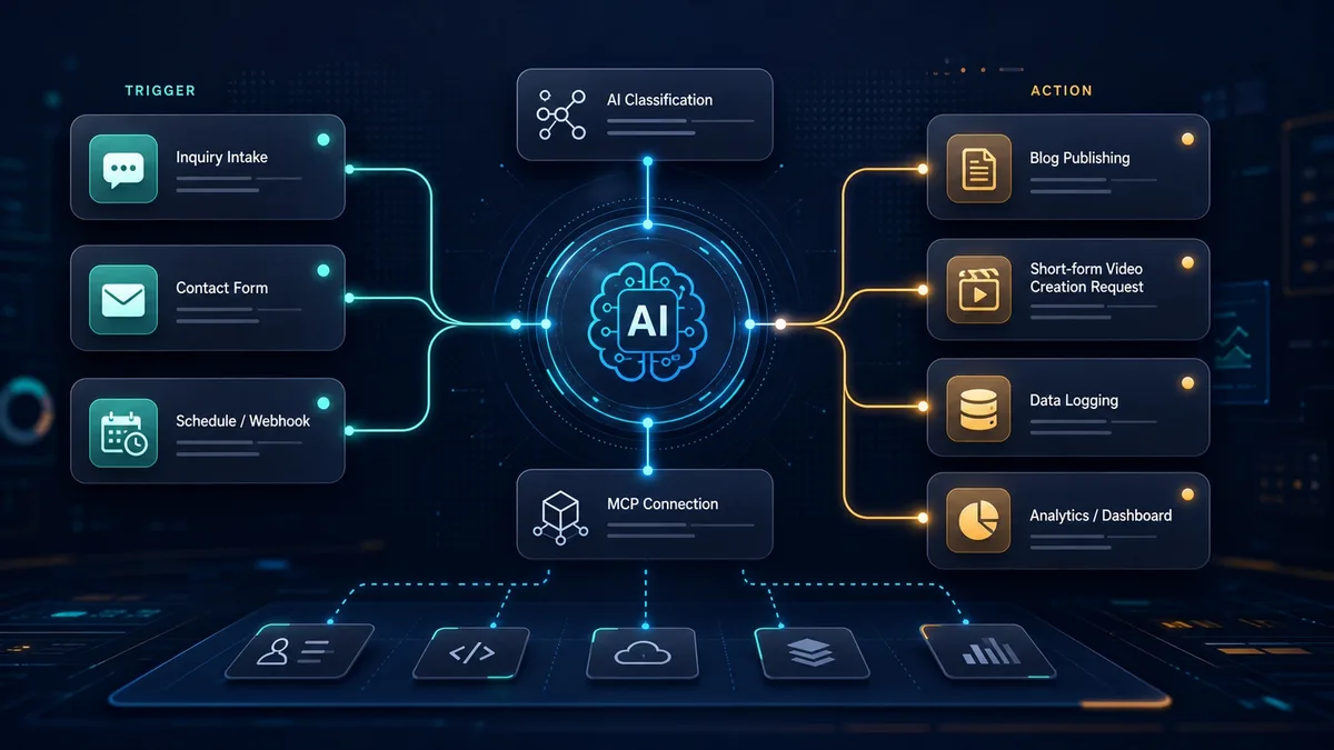 Activepieces를 AI 업무 자동화와 n8n 대안 관점에서 분석한 대표 이미지