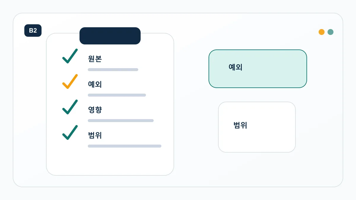 자동화 전에 입력 원본과 예외 상황을 확인하는 준비 체크리스트